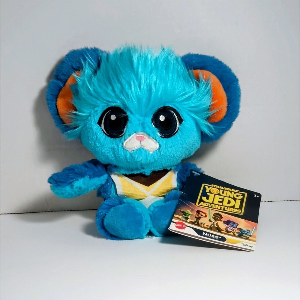 Mattel Star Wars Young Jedi Adventures Nubs 7” Plush Figure Kai Brightstar